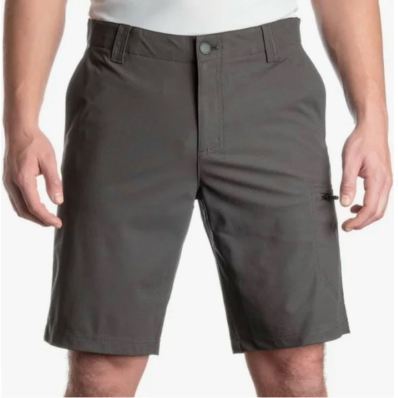 Zeroxposur Brand New Mens Shorts Zipper Closure Front Back Pockets Sz 40 Gray - Picture 15 of 16